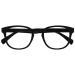 Opulize Pop Reading Glasses Fun Round Matt Frame Black Spring Hinges Scratch Resistant Mens Womens R2-1 +2.50 Smooth Matt Black +2.50 Magnification