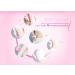 TOUCHBeauty Cellulite Massager Brush Mitt for Arm, Leg & Body Slimming - Pink - Buy Online on GoSupps.com