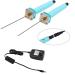 YaeTek 2 Pcs Foam Cutter Electric Cutting Machine Pen 100V-240V 15W Craft Hot Knife 10CM Styrofoam Cutting Pen with Electronic Voltage Transformer Adaptor 2 x Foam Pen Cutters