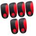 GLEAVI 3 Pairs Arch Corrective Insoles Shoe Inserts Foot Care Insoles Shoe Cushions Eva Insoles Sports Insoles Shoe Pads Arch Correction Insoles Men and Women Fascia Sole of Foot