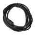 Buy Kingfisher Technology 3M Extension Cable - 2A Female to Male DC Charging Cable for Rechargeable Body Wall Massage Devices - Durable Black Connector - Buy Online on GoSupps.com