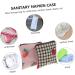 Buy Healeved 8 STK Storage Bags for Women's Bandages & Makeup | Water-Repellent Polyester Card Holder & Tampon Bag - Ideal for Travel - Buy Online on GoSupps.com