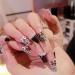 Press on Nails Long Fake Nails 24Pcs Shiny False fingernail with Self-Adhesive Jelly Nail Glue Tabs Press On False Nails - Buy Online on GoSupps.com