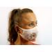 Face masks washable uk black hand -embroidered face mask - 3 layers 100% cotton breathable facial mask reusable fashionable face mask