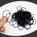 100pcs Black Elastic Hair Bands Small Elastic Hair Bobbles For Women 2mm Thin Hair Tie for Kids Soft Hair Bands withou Metal Elastic Ponytail Holder Gentle Elastics Hair Ties - Buy Online on GoSupps.com