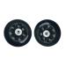 YongXuan Mute Wear-Resistant Luggage Suitcase Replacement Wheels Kit Inline Outdoor Skate Replacement Wheels (90mm x 24mm)