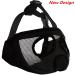 Jyhy Adjustable Muzzle for Flat-Nosed Dogs & Cats | Breathable & Comfortable | Perfect for Bulldogs Pugs & More - Size S (23-31cm) Black - Buy Online on GoSupps.com