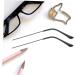 Gleavi Universal Glasses Holder - Replacement Accessories for Sunglasses & Glasses | Spare Parts & Tools Black - 14x0.4cm - Buy Online on GoSupps.com