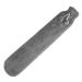 Lookka long hot water bottle - 2l heat bottles with reference can be bound to the neck and waist soft fleece comfortable safety good heat output warm in winter 75 cm extra long gray