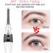 RIYAN Heated Eyelash Curler Electric Eyelash Comb LCD Display Rechargeable Quick Heating Curling White - Buy Online on GoSupps.com