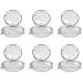Nyidpsz6 Pcs Stove Knob Covers Universal Clear Gas Electric Oven Protection Locks Oven Knob Lock Security Knob Cover Guards Cooker Switch Protective Cover for Baby Toddlers(Transparent Color)