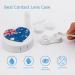 Australia Retro Heart Flag Contact Lens Travel Kit - Portable Cute Contact Box with Mirror for Daily Use & Outdoor Adventures - Buy Online on GoSupps.com