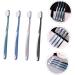 Minkissy Soft Toothbrush Set - 4 PCS Adult Travel Toothbrushes & Hotel Accessories - Gentle Fur Toothbrush for Daily Care & Prosthesis Cleaning - Ideal for Expecting Mothers - Buy Online on GoSupps.com