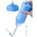 Peri Bottle for Birth - Portable Travel Bidet for Personal Hygiene Cleaning 480 ml Bidet Bottle (1 Blue)