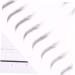 FRCOLOR 4 Sheets Makeup Stickers Eyebrows Transfer Stickers Brow Tatoo Eyebrow Stickers Simple 3d Cosmetic - Buy Online on GoSupps.com