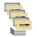 3 Pack Eyebrow Soap Eyebrow Wax Brow Soap Long Lasting Eyebrow Gel Clear Waterproof Brows Styling Soap Kit Natural Eyebrow Makeup for Women 16 g (Pack of 3)