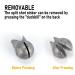Dr.Fish 100 Pack Removable Split Shot Sinker Lead Weight Clips - #BB (1/80 oz) - Ideal for Bass Fishing in Freshwater - Buy Online on GoSupps.com