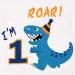 AMZTM Dinosaur Birthday T Shirt for Baby Boys - Party Supplies & Gift (80 White) - Buy Online on GoSupps.com