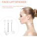 40 facial lifting stickers invisible face stickers facial makeup tools face lifting stickers wrinkle removal for perfect face - Buy Online on GoSupps.com