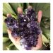 70-80g Natural Amethyst Crystal Cluster Quartz Ra CrystalsStone Decoration Ornament Purple Feng Shui Stone Ore Home Goods JITZEGMD (Size : 2pc)