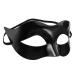 Warmhm Men Women Masquerade Costume Venetian Party Mask Masquerade Mask Villain Eye Mask (Black)