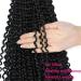 18 inch Passion Twist Water Wave Crochet Braids Hair - 7 Packs | Long Bohemian Locs | Synthetic Hair Extensions for Spring Twist and Fluffy Style - Buy Online on GoSupps.com