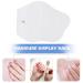 Premium Nail Art Display Stand | White Acrylic Polish Holder - Perfect for Gel Manicure Showcase (15x11.2cm - Buy Online on GoSupps.com