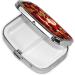 Happy Christmas Printed Square Pill Box | Portable Travel Medicine Organiser | Best eCommerce Shopping - Buy Online on GoSupps.com