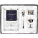 Silver Plated Christening Day Gift Set - 4-Piece in Presentation Box - Buy Online on GoSupps.com
