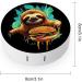 Buy Funny Sloth Hamburger Contact Lens Case with Mirror - Portable & Cute Eye Travel Kit - Buy Online on GoSupps.com
