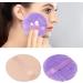 Powder Puff Dry Use Washable Soft Applicator Ultra Large Round Loose Powder Body Powder Puff Comfortable Portable Beauty Makeup Tool For All Skin Types(Purple) - Buy Online on GoSupps.com