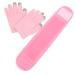 DOITOOL 1 Set Cervical Membrane Girls Gloves Hand Care Gloves Beauty Accessory Hand Moisturizer Gloves Hand Repair Neck Skin Hydrating Patch Body Gel Pink Moisturizing Scarf