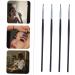 NOLITOY 4pcs Fine Eyeliner Brush Eyeshadow Applicators Makeup Applicators Eye Tool Brush Girl Travel Suite - Buy Online on GoSupps.com