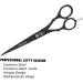 Glamified Glam 5" Hairdressing Scissors Hair Cutting Scissor for Professional Lefty Hairdressers Barber Stainless Steel Scissors for Hair Cutting Sharp Hair Scissors for Women (Black 5 Inch) - Buy Online on GoSupps.com