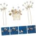 DOITOOL 1 Set Bridal Hairpin Wedding Headpiece for Bride Vintage Hair Accessories Vintage Hair Clips Japandi Decor Hair Decor Asian Hair Pin Hair Comb Miss Japanese-style Alloy - Buy Online on GoSupps.com