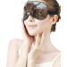 Highland Cow Soft Sleep Mask for Women | Breathable Blackout Eye Mask with Adjustable Straps - Perfect for Travel - Buy Online on GoSupps.com