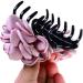 Large Fabric Flower Hair Clips - Fashionable Hair Accessories for Women & Girls (Set of 4) - Buy Online on GoSupps.com