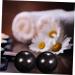 Solustre Wooden Massage Device - Small Handball for Stress Relief & Fitness | Premium Hand Carved Chinese Balls - Buy Online on GoSupps.com