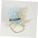 minkissy 1pc Hair Barrette Wedding Tiara Bridal Headpieces for Wedding Headdress Crystal Headband Beach Party Hair Goody Barrettes for Women Bobby Pins Pearl Bride Hair Accessories - Buy Online on GoSupps.com