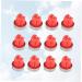 LIFKICH 12pcs Home D cor Tea Lights Candles Wedding Decoration Valentine Candle Tealight Candles Home Decor Baby Showers Candles Decorative Candles for Valentine's Day Rose Proposal Red Red 4*3.5cm - Buy Online on GoSupps.com