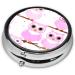 Cute Owlround Pill Box - 3 Compartment Travel Organizer | Portable Pill Box for International Shipping - Buy Online on GoSupps.com