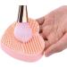 Glamza Durable Makeup Brush Cleaner Cosmetic Cleaning Silicone Egg Heart Glove Tool UK - Buy Online on GoSupps.com