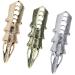 Frcolor Halloween Costume Claw Rings - Full Finger Gothic Nail Set for Men & Girls | 3-Piece Movable Ankle Armor - Buy Online on GoSupps.com