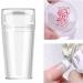 Buy Nail Art Stickers for Women | Party Decor & DIY French Nail Templates - 2 Sets of Washable Silicone Stamps for Beauty Salons - Buy Online on GoSupps.com