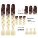 Art Hair 24 Kanecalon Braids Extensions - 6 Pieces Brown Blonde for Box Braids & Twists | International Shipping - Buy Online on GoSupps.com