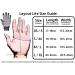 Layout Lite Ultimate Frisbee Gloves - Seamless Design - Medium-Large (One Pair) - Buy Online on GoSupps.com