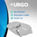 Urgo - Rechargeable Electrotherapy Patch Refills - Adhesive Gel - Back Pain - Pack 3 Refills - Buy Online on GoSupps.com