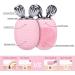 Facial Cleansing Brush - Sonic Silicone Exfoliating Beauty Equipment IPX6 Waterproof USB Rechargeble Face Scrubber Brush for Deep Cleanning Face Scrubbers Pink - Buy Online on GoSupps.com