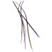 Real Feather Hair Extensions - Auburn Purple (5 Feathers) | Top Quality Feathers - Buy Online on GoSupps.com