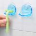 HEALLILY 4pcs Razor Suction Cup Holder Bathroom Suction Hanger for Shower Razor Organizer Bathroom Hooks - Buy Online on GoSupps.com